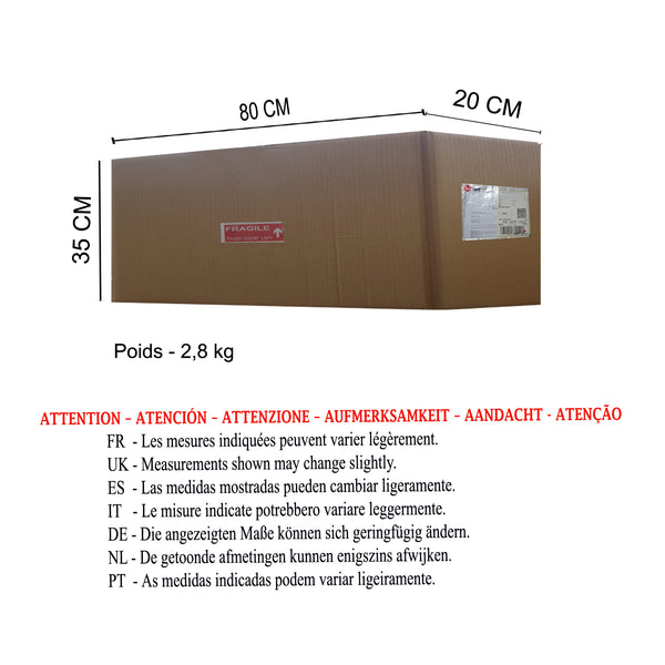 <transcy>Candeeiro de Teto SPIRALITO  100cm - 2 Luz </transcy>