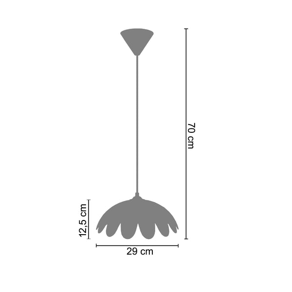 <tc>Suspensão SALAMANCA  18cm - 1 Luz  </tc>