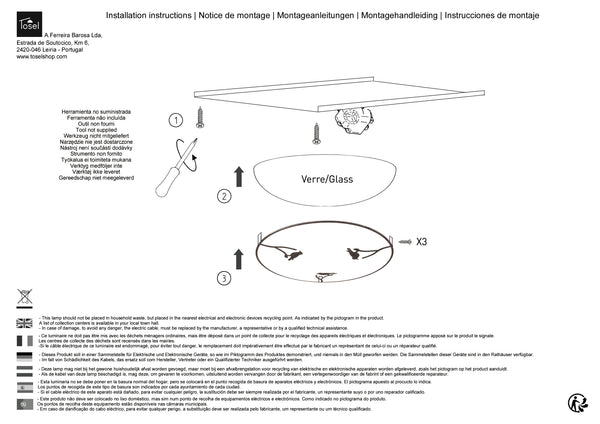 Suspension et plafon Instructions