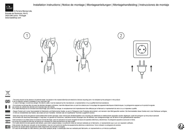 Suspension et plafon Instructions