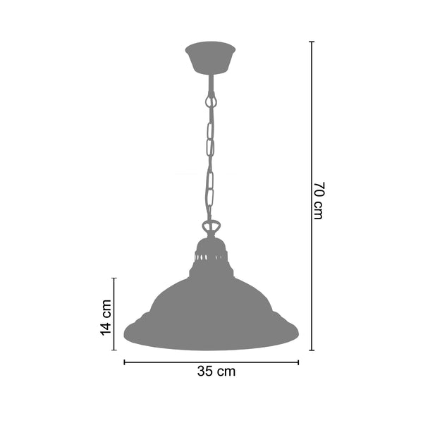 <transcy>Suspensão MONTE & BAISSE 40cm - 1 Luz </transcy>