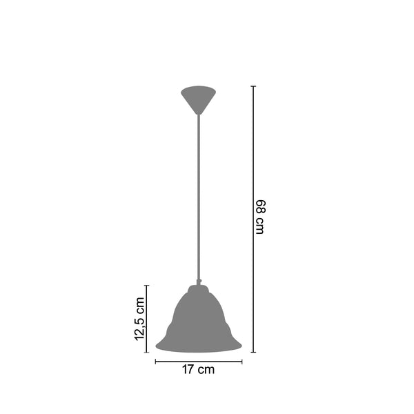 Suspension CLASSIC 17cm - 1 Lumière