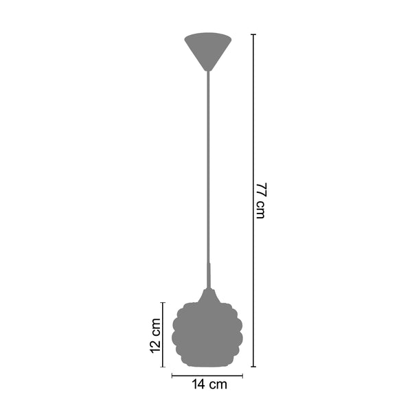 Suspension PAPALINA 14 cm  - 1 Lumière