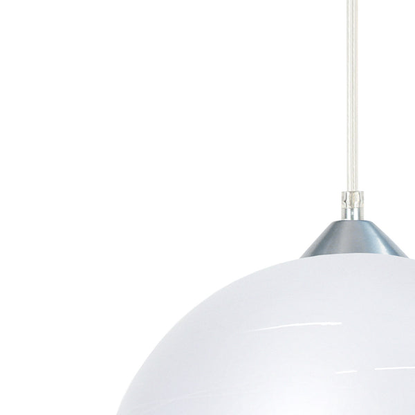 Suspension GLOBE LIGNES 30cm - 1 Lumière