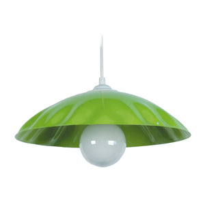 Suspension DEMI-LUNE PLISSÉ 30cm - 1 Lumière