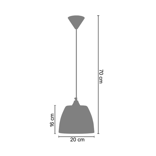 Suspension ELLEN 20cm  - 1 Lumière