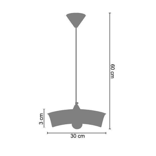 Suspension MANON 30cm - 1 Lumière