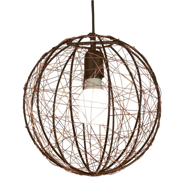 Suspension GLOBE FIL 30cm - 1 Lumière