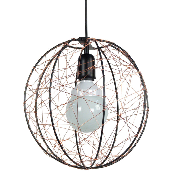 Suspension GLOBE FIL 30cm - 1 Lumière