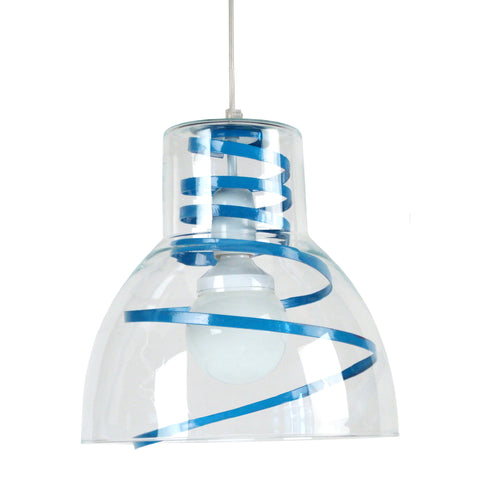 <tc>Suspensão CLOCHE VERRE METAL  30cm - 1 Luz  </tc>