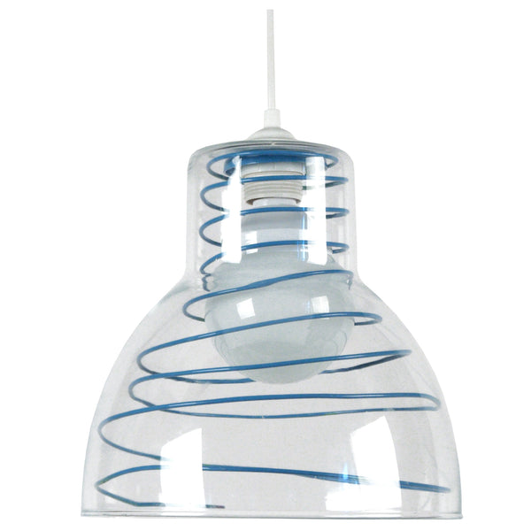 <tc>Suspensão CLOCHE VERRE METAL  25cm - 1 Luz  </tc>