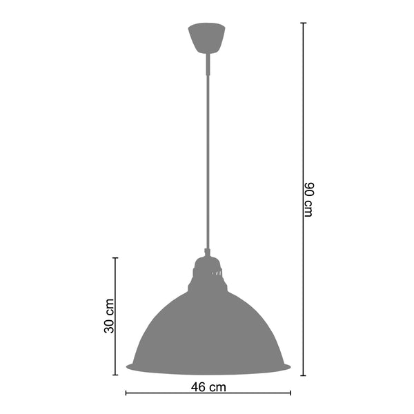 Suspension BEIRAS 46cm - 1 Lumière