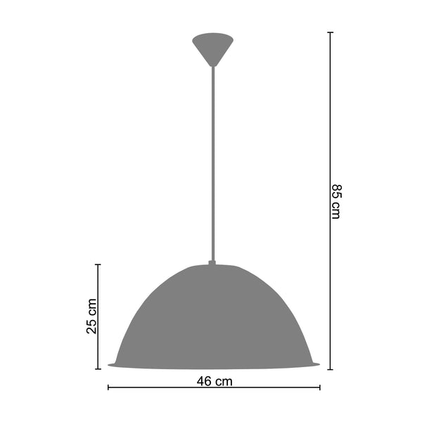 Suspension BEIRAL 46cm - 1 Lumière