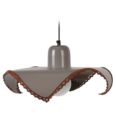 <tc>Suspensão SERVIETTE BORDÉ  40cm - 1 Luz  </tc>