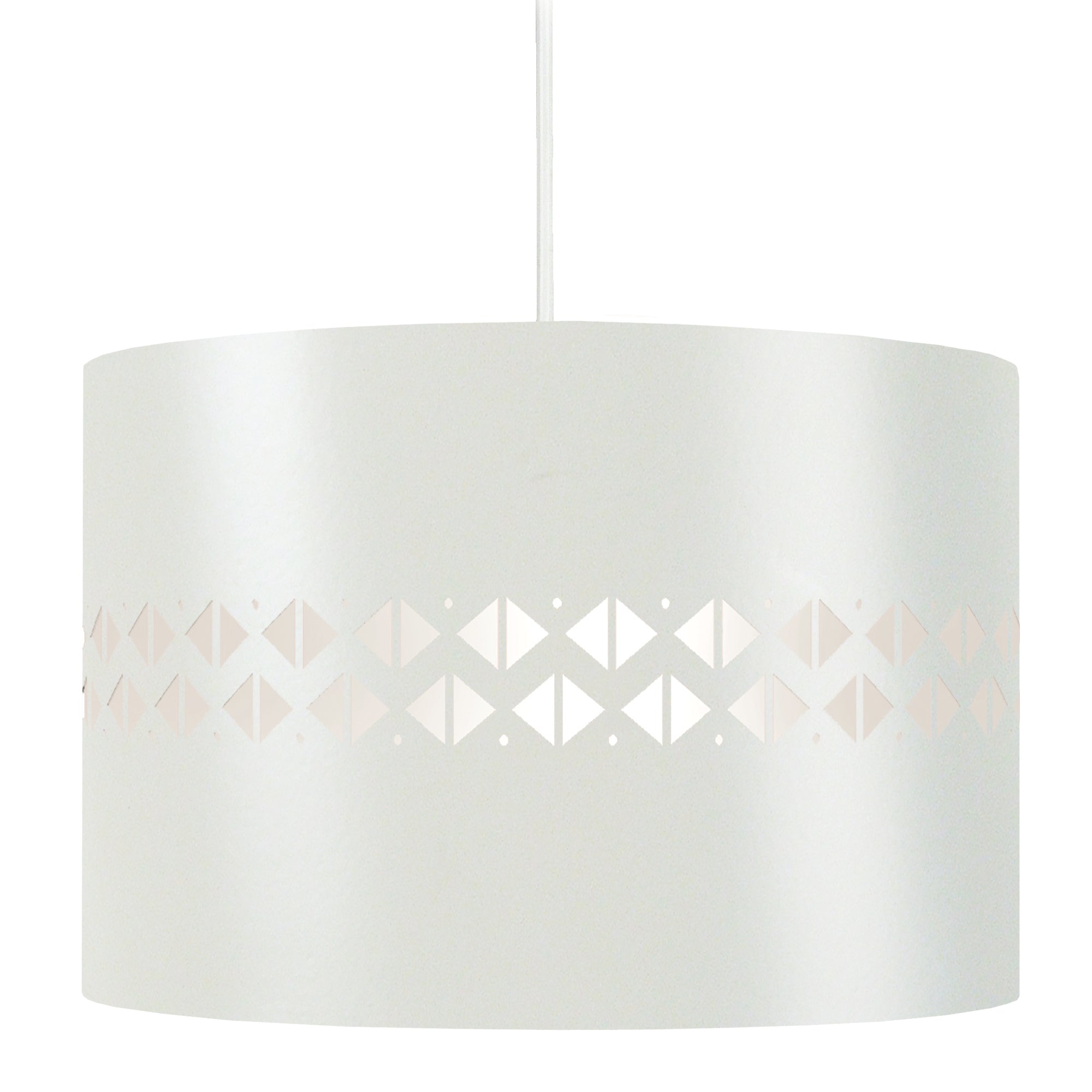 Suspension IKAT DIAMANTES 30cm - 1 Lumière