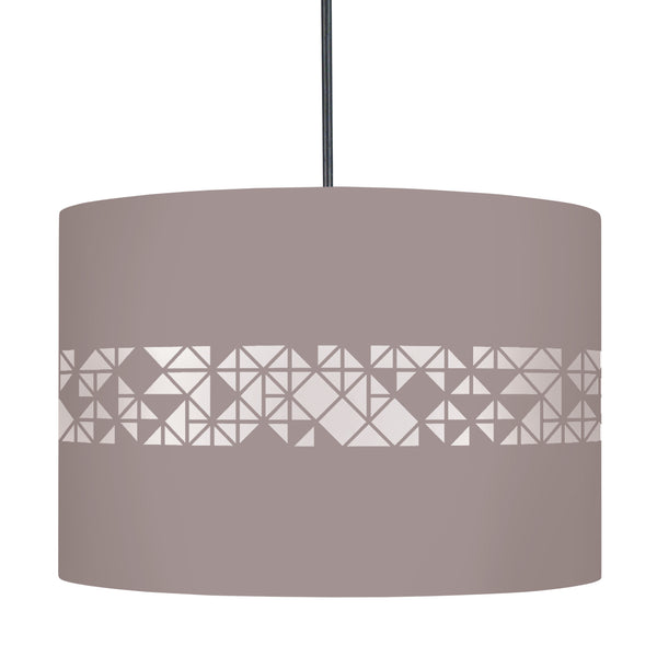 Suspension IKAT CARRES 30cm - 1 Lumière