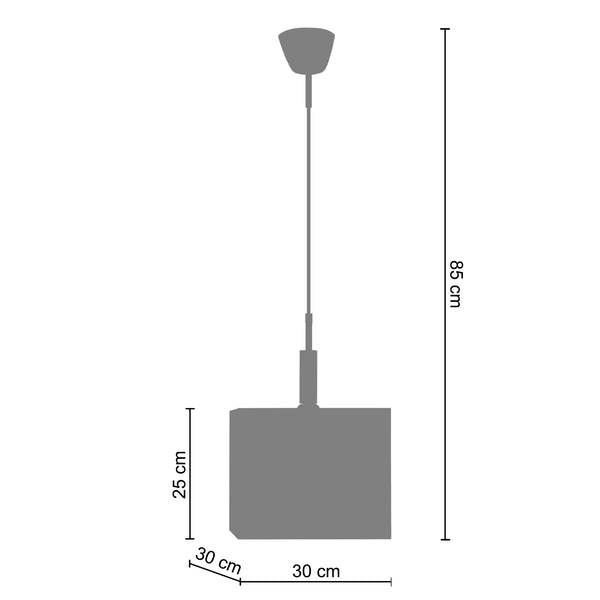 Suspension FRIGGA 30cm - 1 Lumière