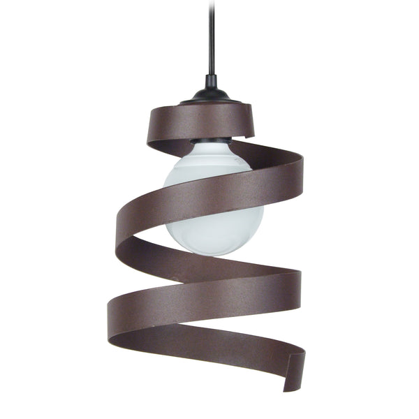 Suspension SPIRALE  18cm - 1 Lumière