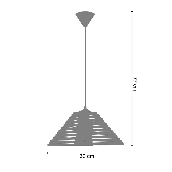 Suspension KYOTO  30cm - 1 Lumière