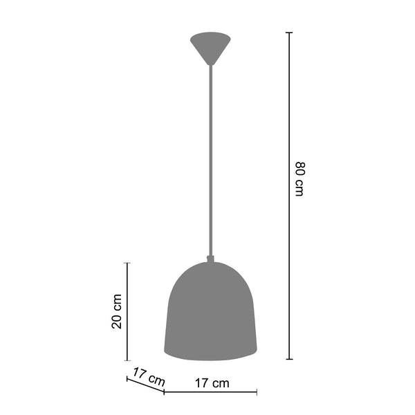 Suspension ELIOT 17cm - 1 Lumière