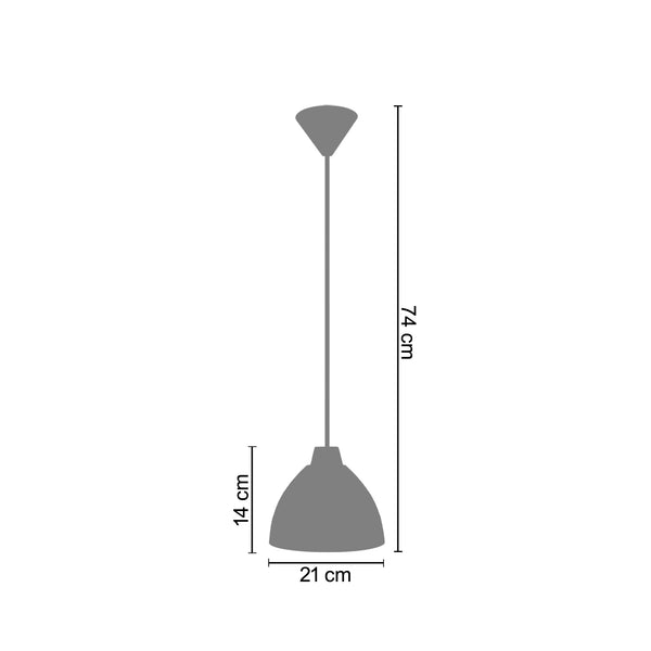 Suspension CELICA A 21cm - 1 Lumière