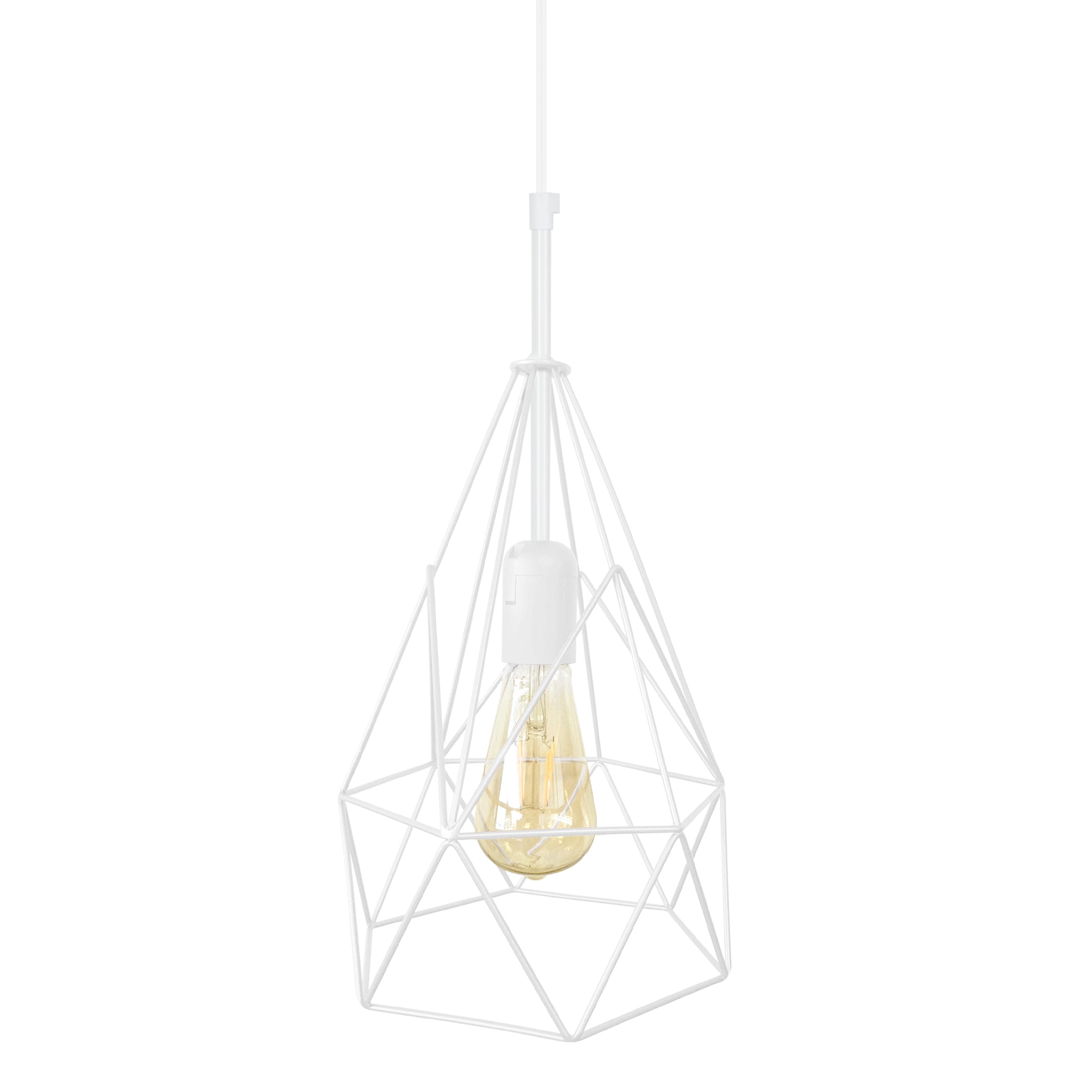 Suspension PYRAMIDAL  20cm - 1 Lumière