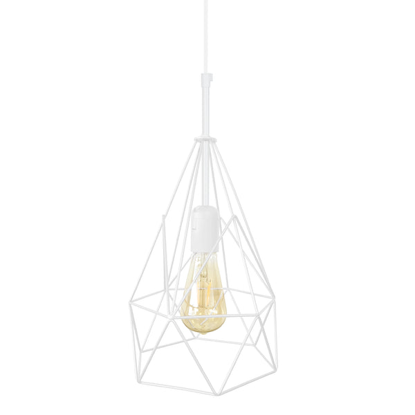 Suspension PYRAMIDAL  20cm - 1 Lumière