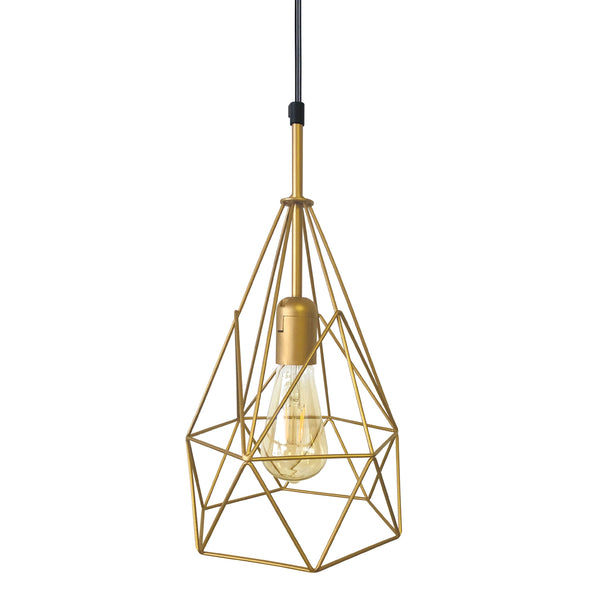 Suspension PYRAMIDAL  20cm - 1 Lumière