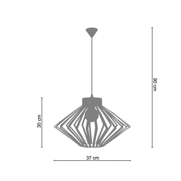 <tc>Suspensão LAM. BÂLE  37cm - 1 Luz  </tc>