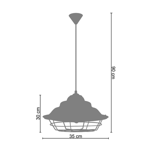 Suspension ANKO  35cm - 1 Lumière