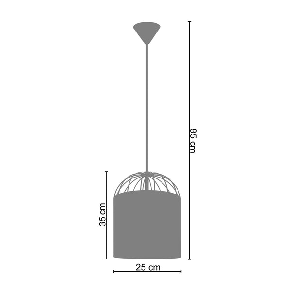 Suspension ARNO  25cm - 1 Lumière