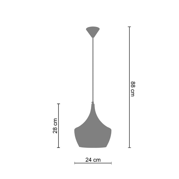 Suspension FALUN 24cm - 1 Lumière