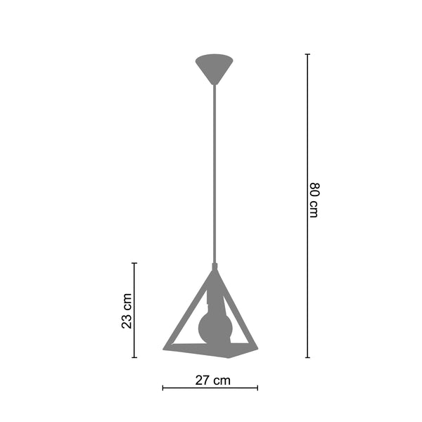 <transcy>Suspensão HIBOU  40cm - 1 Luz  </transcy>