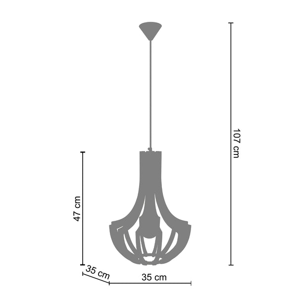 Suspension FREDERICIA 35cm - 1 Lumière