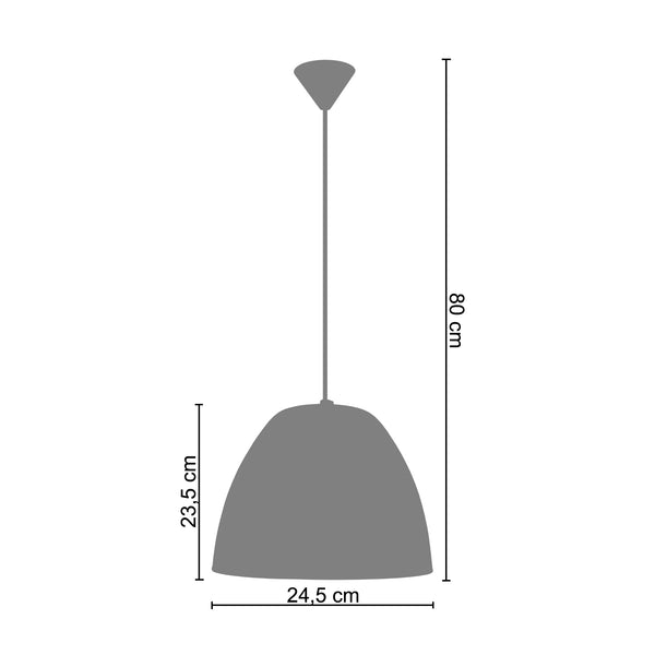 <transcy>Suspensão HIBOU  40cm - 1 Luz  </transcy>