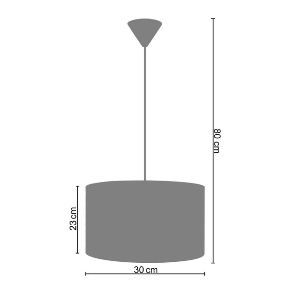 Suspension INDORE  30cm - 1 Lumière