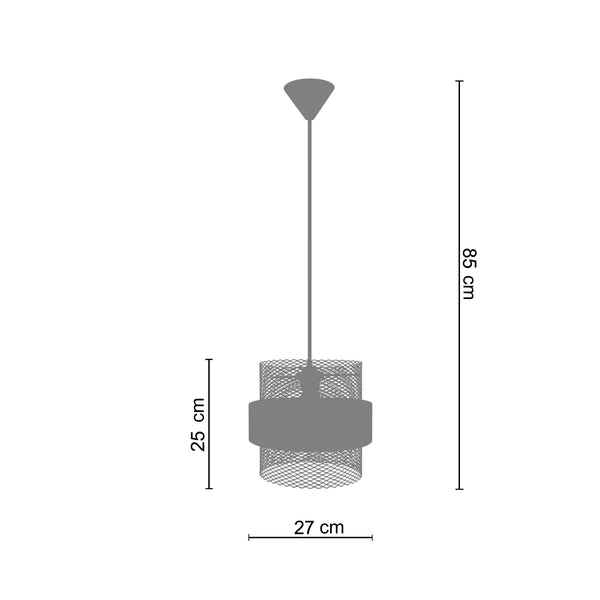 Suspension MISIS 27cm - 1 Lumière