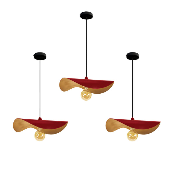 Suspension MADAME-LOT 3  40cm - 1 Lumière