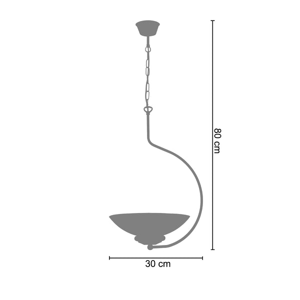 Suspension ERA 30cm - 1 Lumière