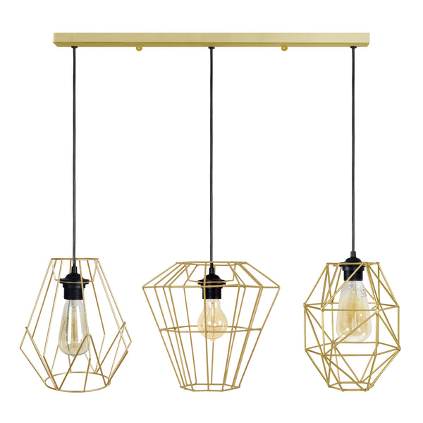 <tc>Candeeiro de Teto OLYMPIA, TRIBERG, OCTOGONAL 90cm - 3 Luzes </tc>