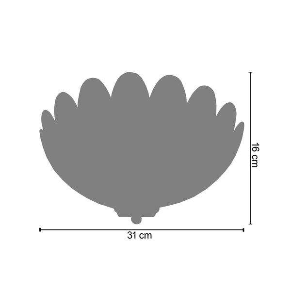 <transcy>Aplique ALBATRE  31cm - 1 Luz </transcy>