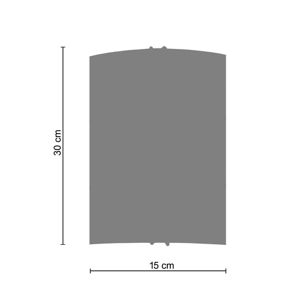 <transcy>Aplique MAE  30cm - 1 Luz </transcy>