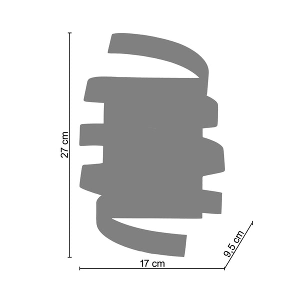 <transcy>Aplique BARBER POLE 17cm - 1 Luz </transcy>