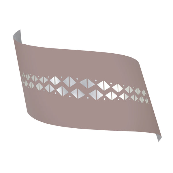 <transcy>Aplique VAGUE IKAT DIAMANTES  25cm - 1 Luz </transcy>