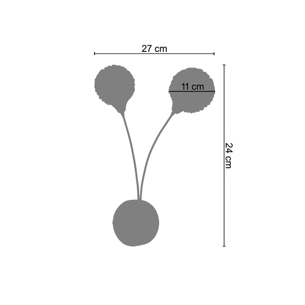 Applique ACTUELLE  16cm - 2 Lumières