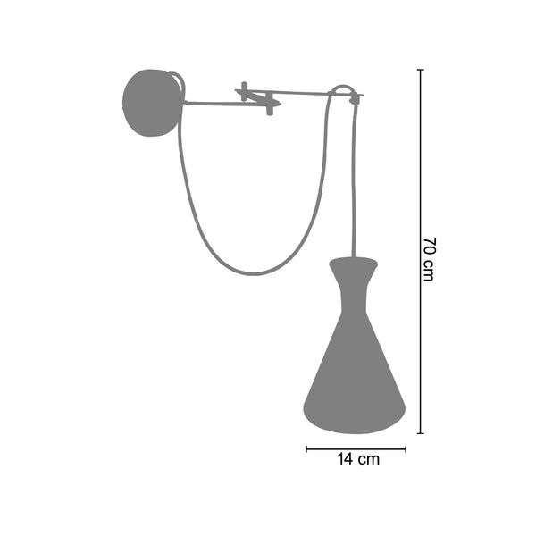 <transcy>Aplique KRAKE  7cm - 1 Luz </transcy>