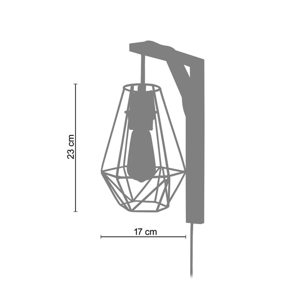 <tc>Aplique OLYMPIA  27cm - 1 Luz  </tc>