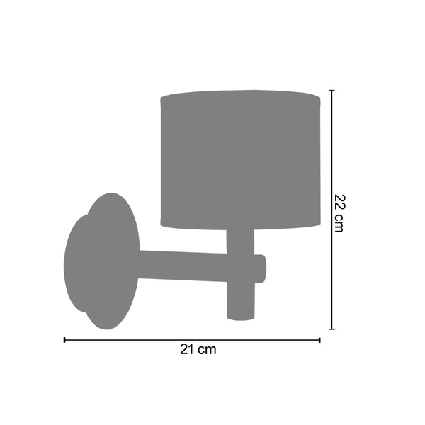 Applique TANDEM1M 14cm - 1 Lumière