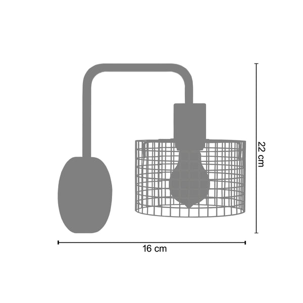 Applique NOIRON 16cm - 1 Lumière