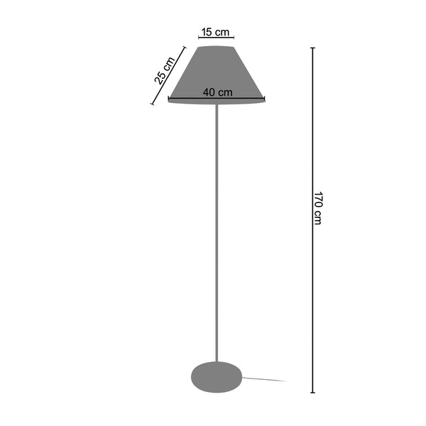 Lampadaire KUNAGI- 170cm - 1 Lumière